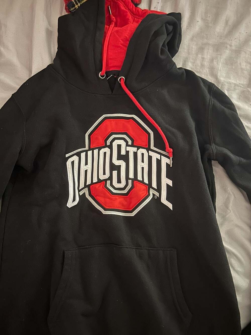 Ohio State Buckeyes Colosseum Big Logo Fleece Pullover Hoodie
